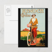 KYNOCH-fietsen Briefkaart (Voorkant / Achterkant)