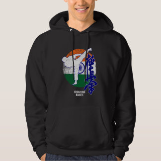 Kyokushin India Karate Indiase vlag Kyokushinkai D Hoodie