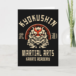 Kyokushin Karate Japanse Vechtkunsten Kaart