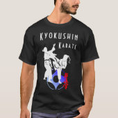 Kyokushin Karate Kumite Scène Budo T-Shirt (Devant)