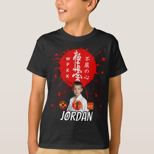 Kyokushin Karate Team  T-shirt (Voorkant)