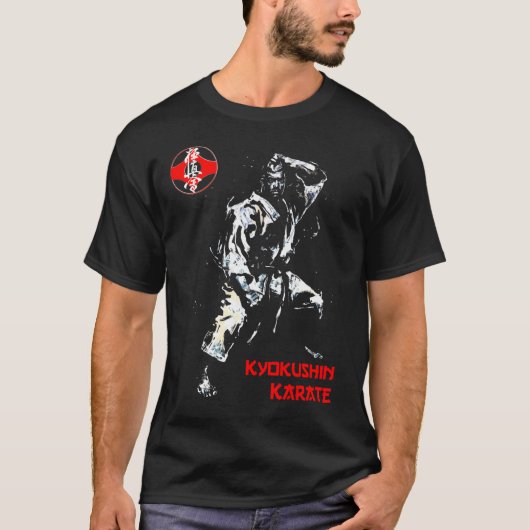 Kyokushin Karateka par Zanshin-Art Karate T-Shirt (Devant)