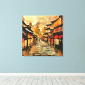 Kyoto Dusk Canvas Afdruk (Insitu (Houten vloer))