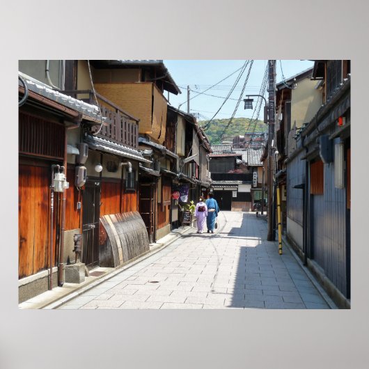 Kyoto Gion-Poster Poster (Voorkant)