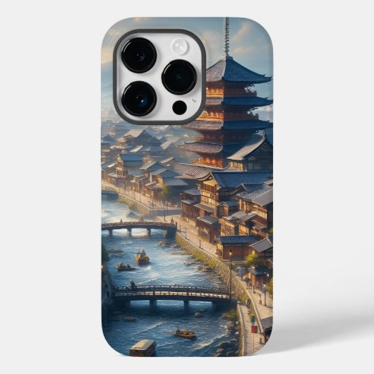 Kyoto Japan Landschapsreizen Case-Mate iPhone Case (Achterkant)