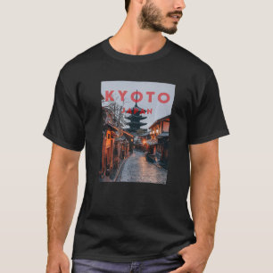  Kyoto Japan Old Street Aesthetics T-shirt
