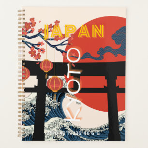 Kyoto Japan Reiskunst, Retro Reiskunst Planner