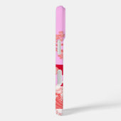 Kyoto Japan Reiskunst, Roze Retro Reiskunst Case-Mate iPhone Case (Achterkant / Rechts)