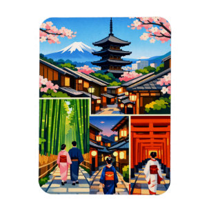 Kyoto Japan Reizen Magneet