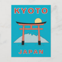 Kyoto Japan Torii-poort Minimalistische Reis