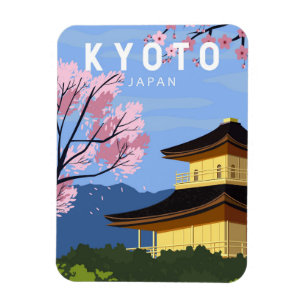 Kyoto Japan Travel  Art Magneet