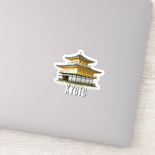 Kyoto Japan Travel Kinkatsuji Gouden Paviljoen Sticker