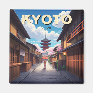 Kyoto Japan Travel Yasaka Shrine Magneet