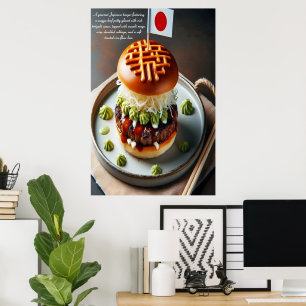 Kyoto Keuken Burger Sensatie 24x36 Poster
