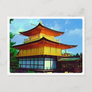 Kyoto - KINKAU - Gouden Paviljoen Briefkaart