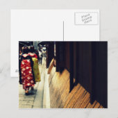 Kyoto-reeks: Maiko-san Briefkaart (Voorkant / Achterkant)