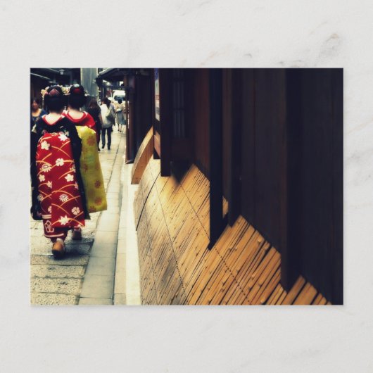 Kyoto-reeks: Maiko-san Briefkaart (Voorkant)