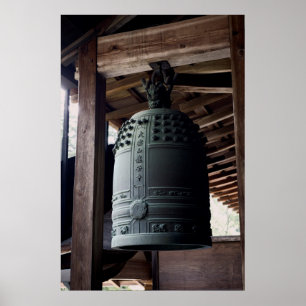 KYOTO-TEMPEL BELL 15th C. Poster