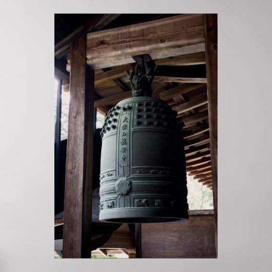 KYOTO-TEMPEL BELL 15th C. Poster (Voorkant)