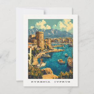 Kyrenia Chypre Carte postale Voyage