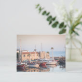 Kyrenia Oude Haven Noord-Cyprus Briefkaart (Staand voorkant)