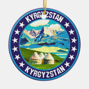 Kyrgyzstan Keramisch Ornament
