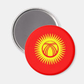 Kyrgyzstan Magneet (Voorkant / Achterkant)