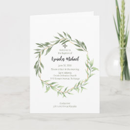 Kyriakos Grieks-orthodox kerkdoopprogramma Programma