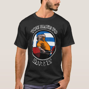 Kyriakos Grizzly Je moet het leven Griekenland Pow T-shirt