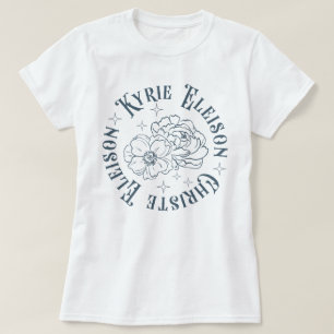 Kyrie Eleison Christe Eleison Retro Catholic T-shirt