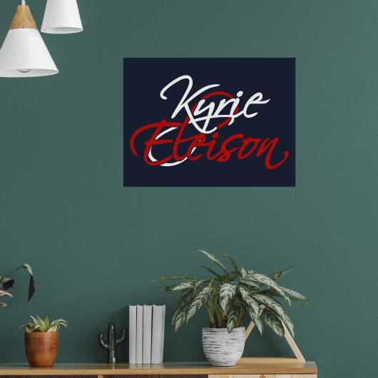 Kyrie Eleison Poster (Woonkamer 1)