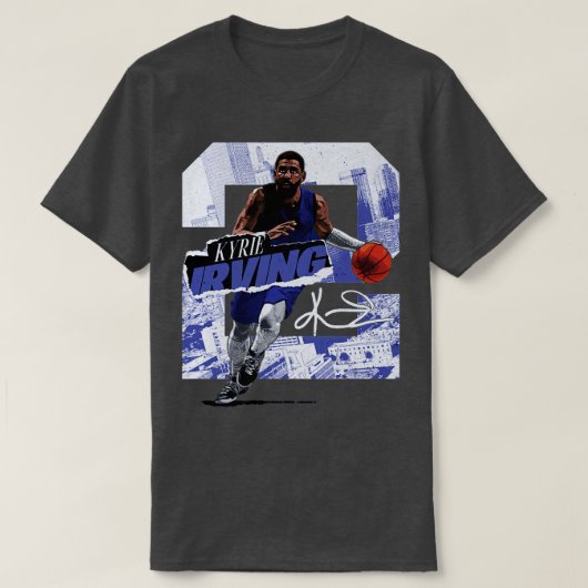 Kyrie Irving Dallas Rough TShirt 1 (Design devant)