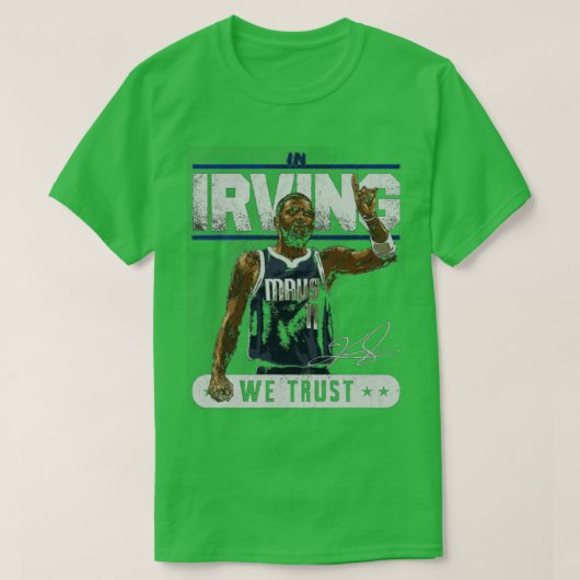 Kyrie Irving Dallas Trust TShirt (Design devant)