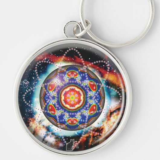 Kyron Orbz Kaleid Sleutelhanger (Voorkant)