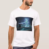 Kyrzon vs Shadow – Dark Fantasy Duel T-shirt (Voorkant)