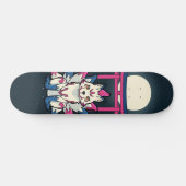 Kyubi Kitsune - Japanse Fox Yokai Skateboard (Horizontaal)