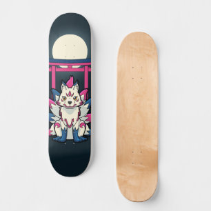 Kyubi Kitsune - Japanse Fox Yokai Skateboard