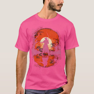 Kyudo boogschieten zonsondergang Japanse boogschut T-shirt