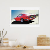 Kyusha Kai Datsun 240z poster (Keuken)