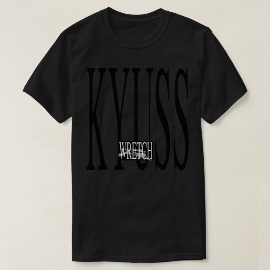  Kyuss Band T-shirt (Design voorkant)