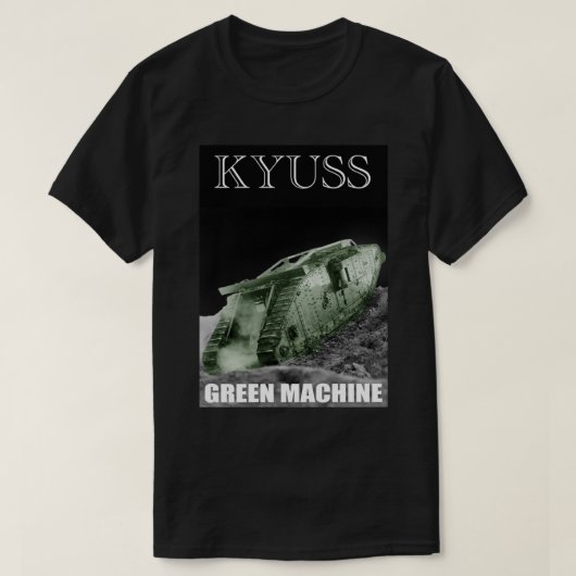 Kyuss Green machine T-shirt (Design voorkant)