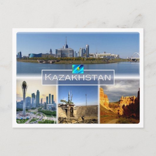 KZ Kazachstan - Astana - Briefkaart (Voorkant)