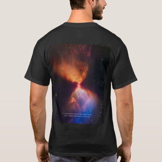 L1527 en Protostar - James Webb Space Telescope T-shirt (Achterkant)