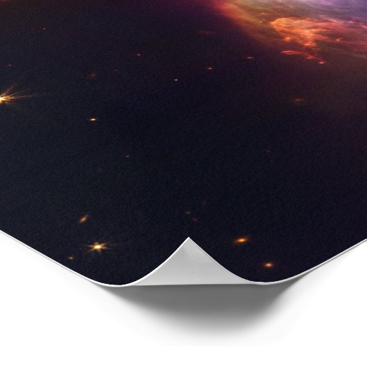 L1527 en Protostar James Webb Telescope Poster (Hoek)