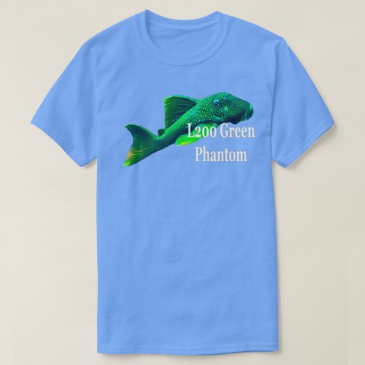 L200 Green Phantom Pleco T-shirt (Design voorkant)