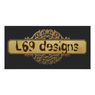 L69 DESIGN GOUDEN BANNER PERFECT POSTER