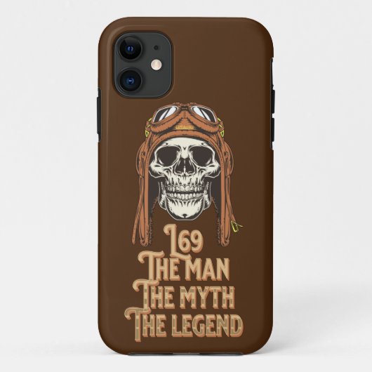 L69 HET MAN DE MYTH DE LEGEND Case-Mate iPhone CASE (Achterkant)