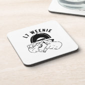 L7 Weenie Bier Onderzetter (Linkerzijde)