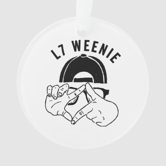 L7 Weenie Ornament (voorkant)