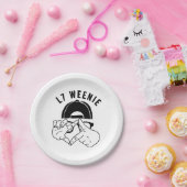 L7 Weenie Papieren Bordje (Feest)